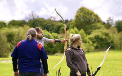 Archery GB Training day with the team!